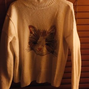 Anthropologie cat turtleneck